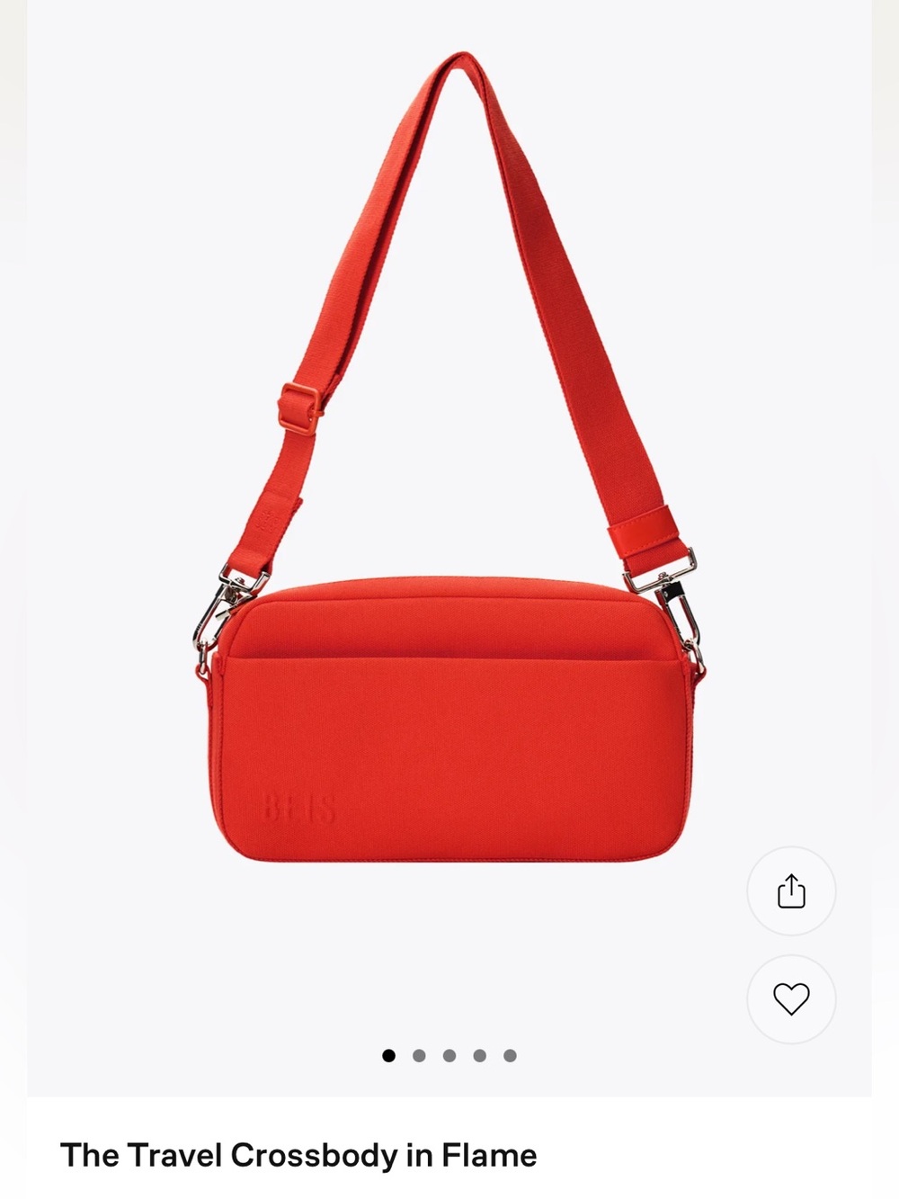 Beis - Travel Crossbody in Flame